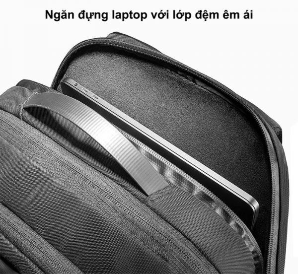 Balo chinh hang TOMTOC (USA) Premium Urban Business - H61-E01 26 Balo Cho Macbook Laptop Balo Tomtoc H61 Premium Urban Business
