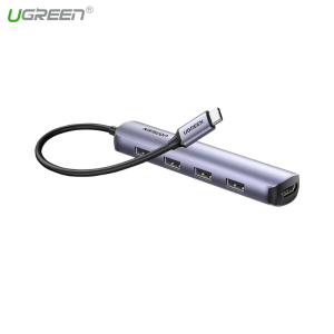 Bộ Chuyển Type C to HDMI + 4 Cổng USB 3.0 Ugreen 20197