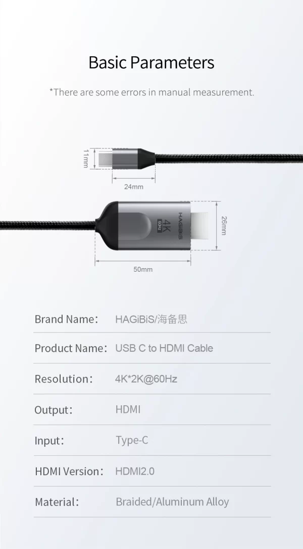 cap-hagibis-usb-c-to-hdmi-4k-60hz-15 Cáp Hagibis C to HDMi 4K@60Hz - ( HGB-007 )