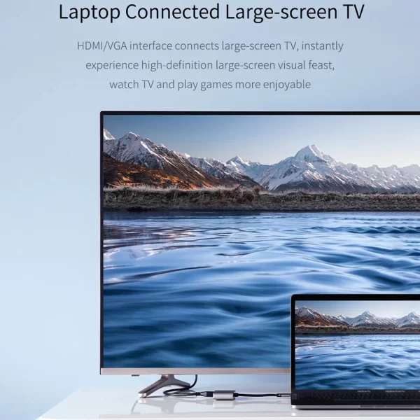 cong-chuyen-hub-usb-c-hagibis-hdmi-4k-30hz-vga-adapter-chv2pd-8 Cổng Chuyển Hub Hagibis 2in1 USB-C To HDMI 4K@30Hz/VGA - ( HGB-009 )