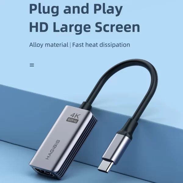 cong-chuyen-hub-usb-c-to-hdmi-4k-60hz-6 Cổng Chuyển Hub USB-C Hagibis HDMI 4K@60Hz Adapter -( HGB-012 )
