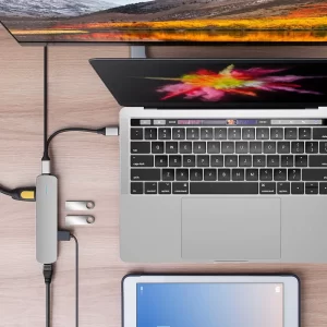 Cổng chuyển Hyperdrive 6-in-1 HDMI 4K USB-C Hub (HD233B)