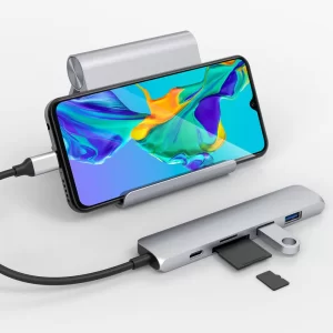 Cổng Chuyển Hyperdrive Bar 6-in-1 USB-C Hub (HD22E)