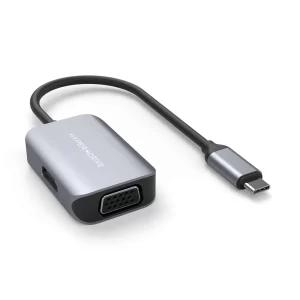 Cổng Chuyển HyperDrive 2-in-1 HDMI/VGA 4K60Hz USB-C HUB – HD-C2HV-GR