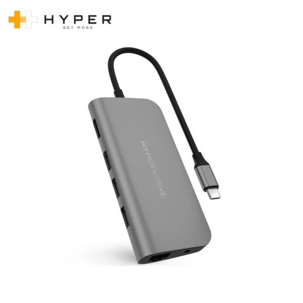 Cổng Chuyển Hyperdrive Power 9-in-1 USB-C Hub (HD30F)