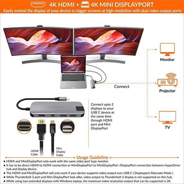 cong-chuyen-hyperdrive-slim-8-in-1-usb-c-multi-port-hub-for-macbook-pc-devices-hd247b-nkphukien-02 Cổng Chuyển Hyperdrive Slim 8-in-1 USB-C Hub (HD247B)