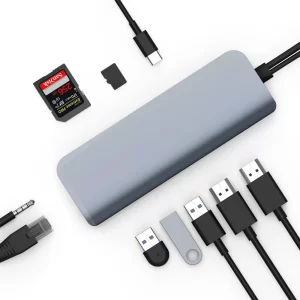 Cổng Chuyển HyperDrive Viber 10-in-2 4K60Hz USB-C Hub – HD392