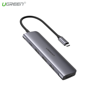 Bộ Chuyển USB Type C To HDMI + Hub USB 3.0 Ugreen 50209