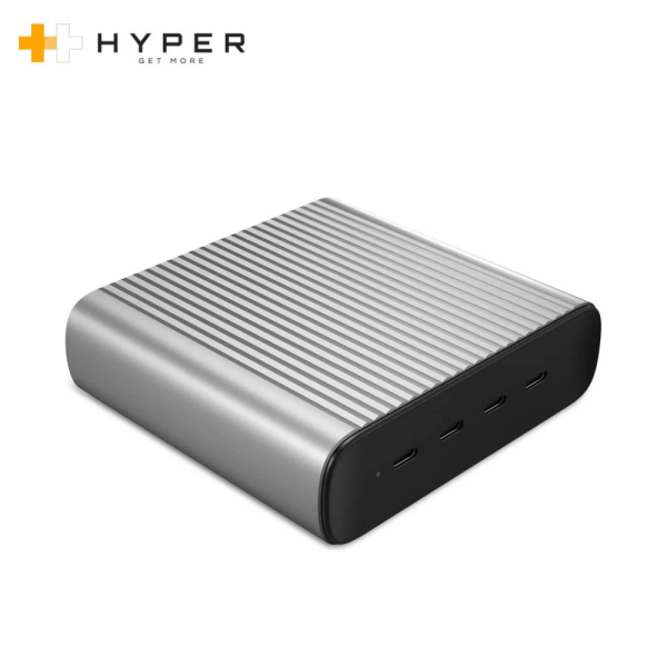 Sạc đa cổng HyperJuice Gan 245W Charger 4 USB-C PD/PPS/QC4.0 nhỏ nhất thế giới HJ-GAN245