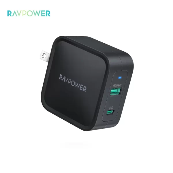 sac-nhanh-ravpower-65w-gan-tech-usb-c-wall-charger-rp-pc133-black Sạc nhanh RavPower 65W GaN Tech USB C Wall Charger – ( RP-PC133 )