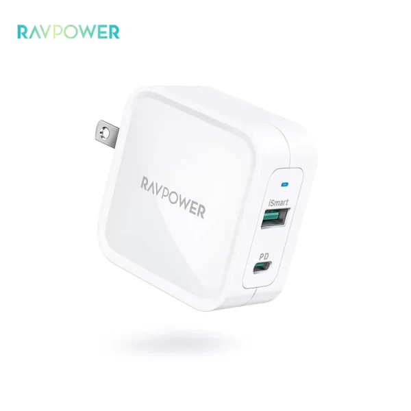 sac-nhanh-ravpower-65w-gan-tech-usb-c-wall-charger-rp-pc133-white Sạc nhanh RavPower 65W GaN Tech USB C Wall Charger – ( RP-PC133 )