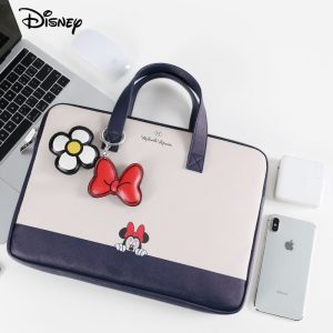 Túi Xách Thời Trang Nữ Disney Mickey Đựng Macbook/ Laptop Đi Học, Đi Làm