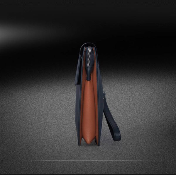 tui-da-nam-Padieoe-den-05 Túi Da Cầm Tay Cho Macbook, Surface Và Tablet 12.9/13" - Da Thật Thương Hiệu Toni